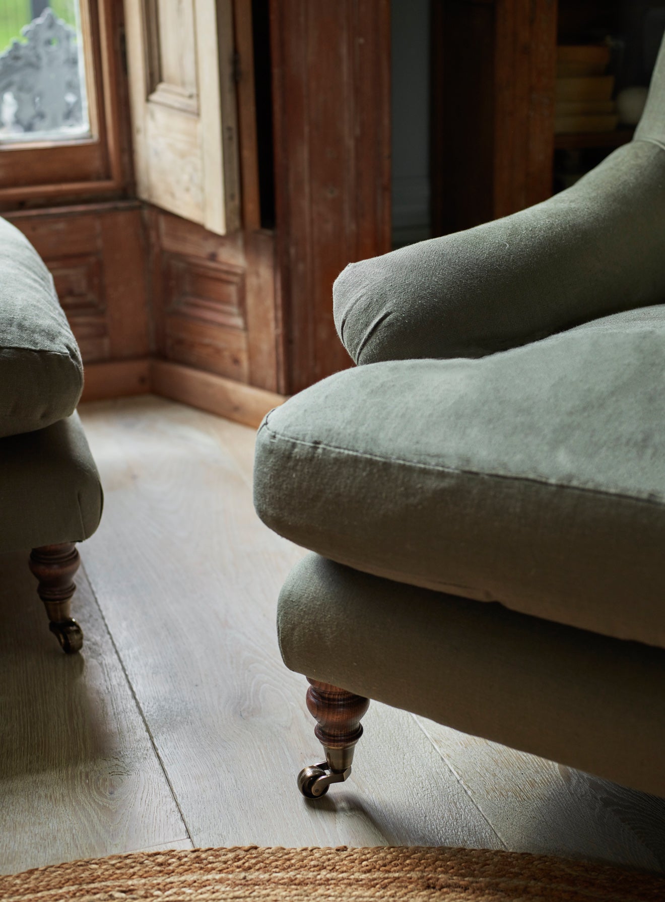Fauteuil Remy, Heritage Mole Stripe