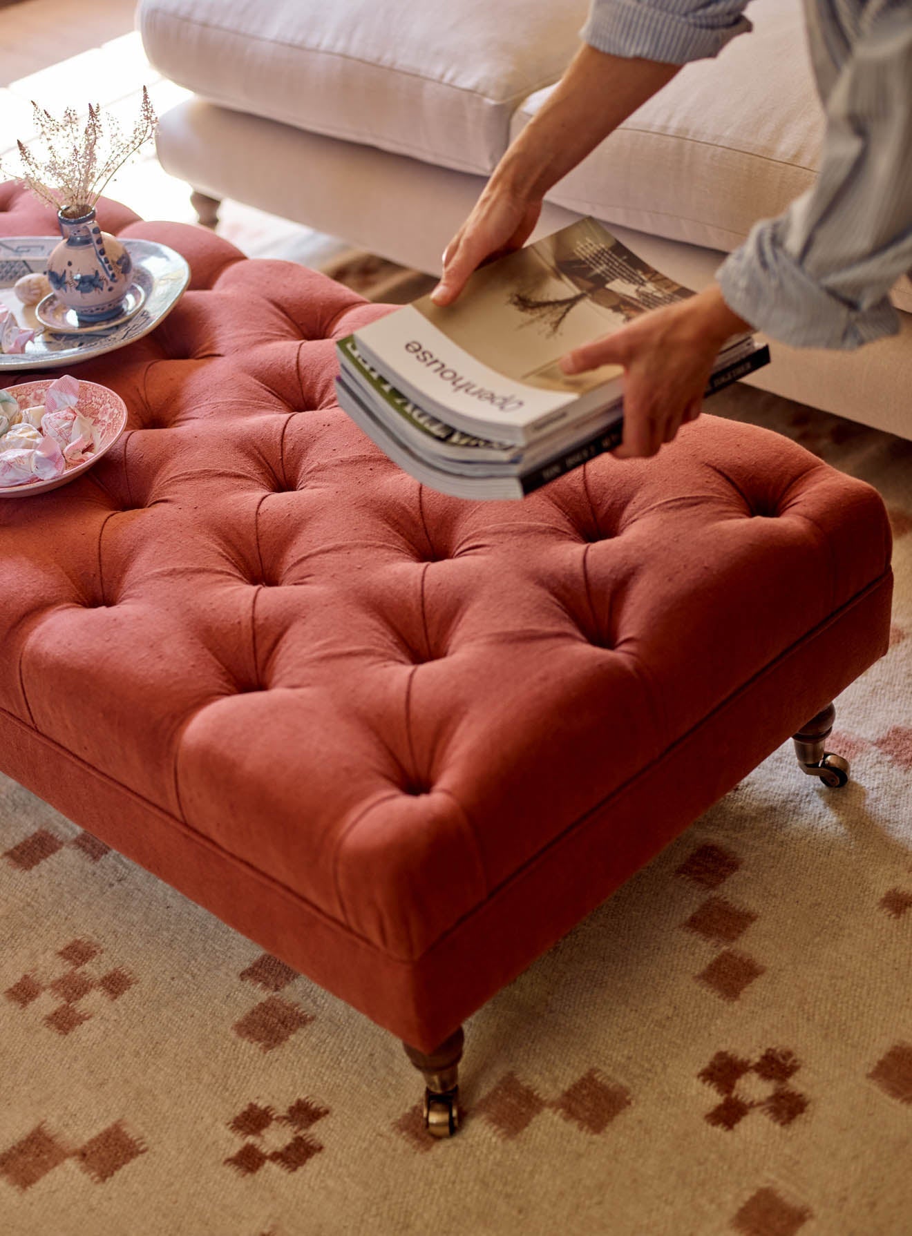 Ottoman Elbert, lin rouille