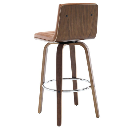 Tabourets de bar/hauts-sièges pivotants en simili cuir 26/29, lot de 2/3