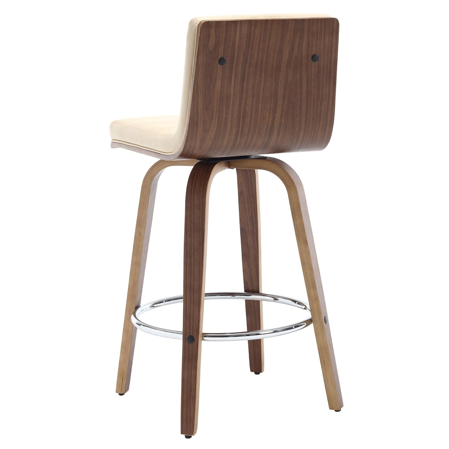Tabourets de bar/hauts-sièges pivotants en simili cuir 26/29, lot de 2/3