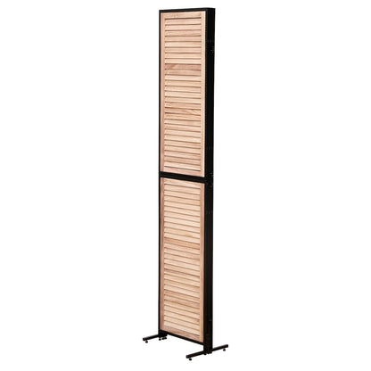 Écrans de séparation de pièce à 3 panneaux et pare-écran pliable en bois naturel, cloisons de séparation de pièce de 1,80 m pour séparer les pièces.