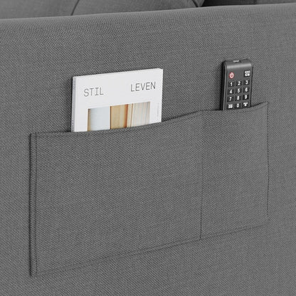 Canapé-lit convertible 3-en-1, canapé-lit escamotable, lit pliant convertible pour salon.