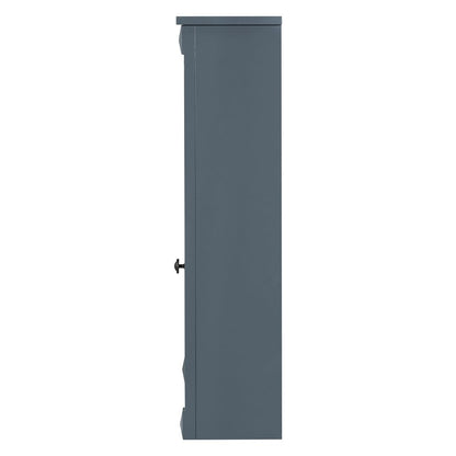 Meuble-lavabo moderne de 91 cm (36 pouces) pour salle de bain avec lavabo intégré et armoire à miroir, 2 portes et 2 tiroirs.