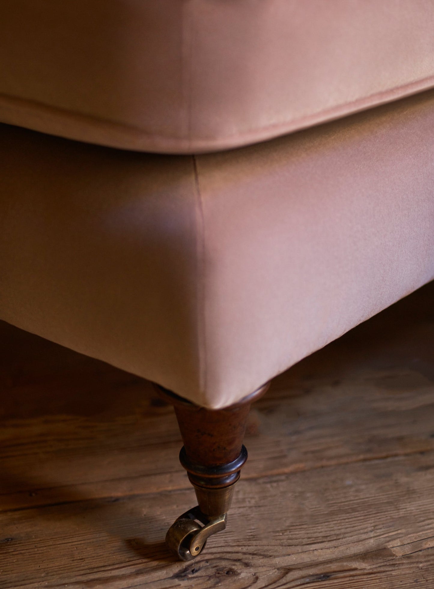 Repose-pieds Abington, laine naturelle