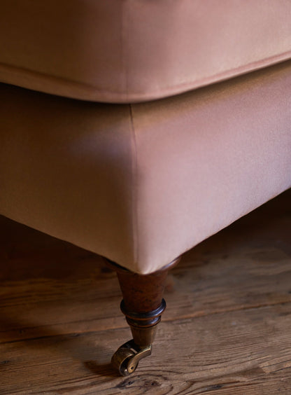 Repose-pieds Abington, laine naturelle