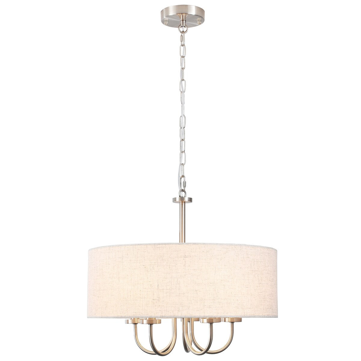 Suspension moderne à 5 lumières, à fixer au plafond, pour salle à manger, chambres à coucher et salon - N/A