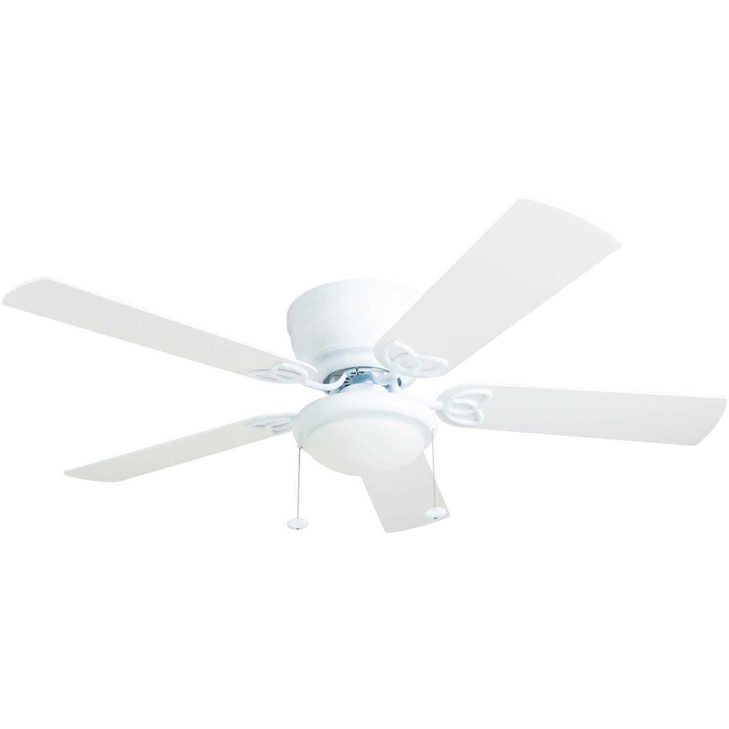 52 Prominence Home Benton Traditional Indoor LED Ceiling Fan with Light, Pull Chains