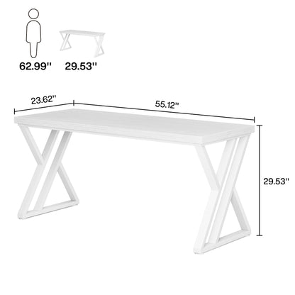 Bureau d'ordinateur robuste 55, bureau de bureau