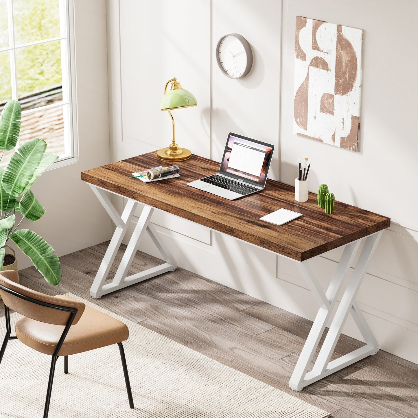 Bureau d'ordinateur robuste 55, bureau de bureau