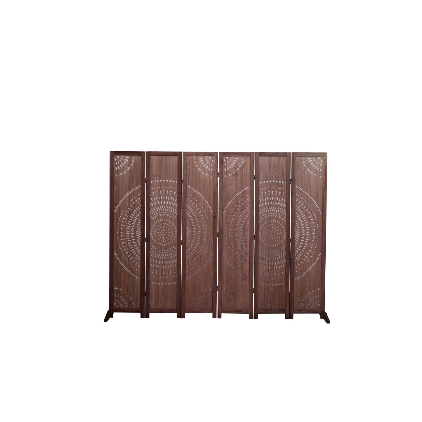 Paravent pliable en bois massif de 165 cm de hauteur