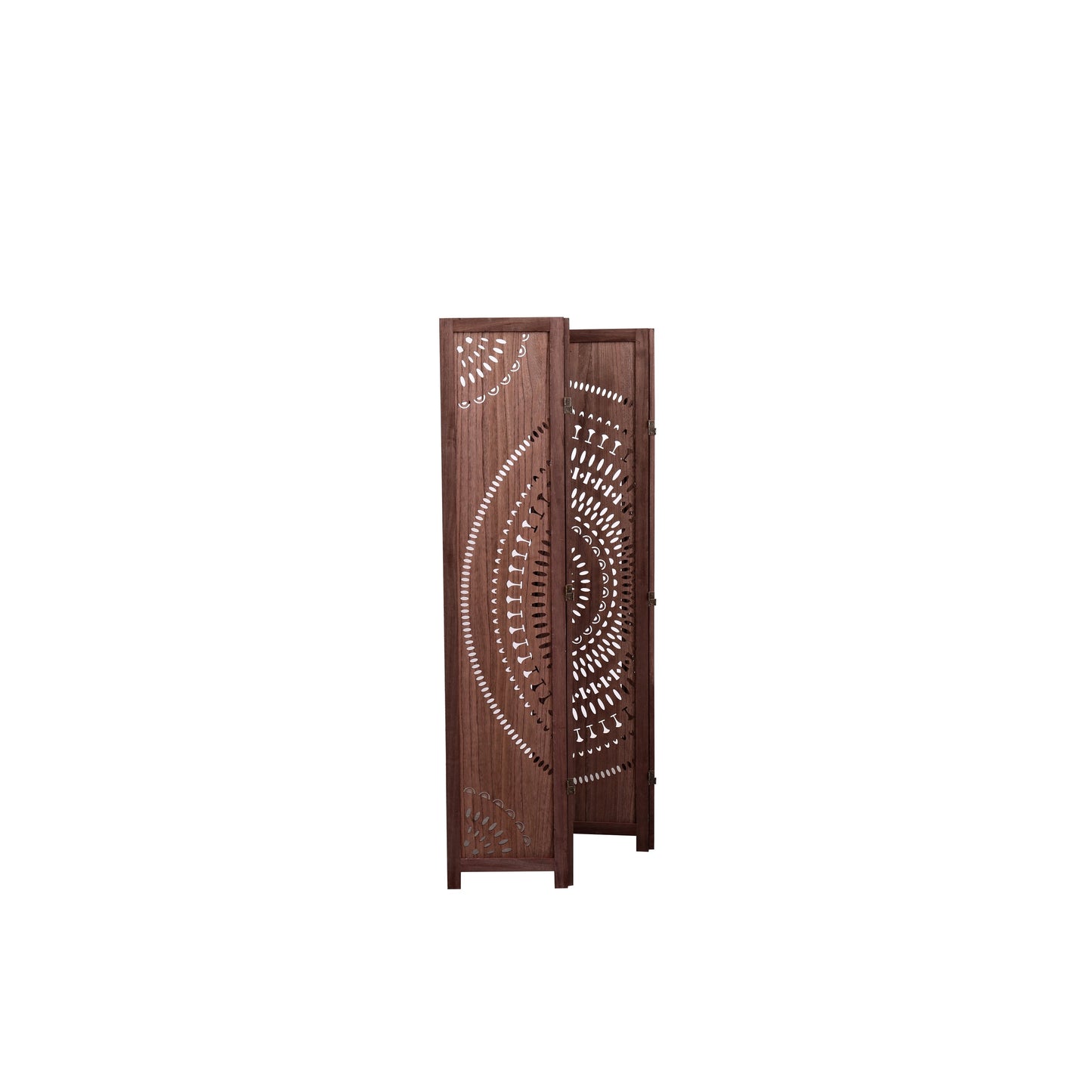Paravent pliable en bois massif de 165 cm de hauteur