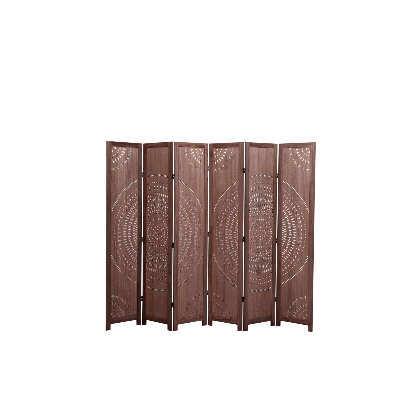 Paravent pliable en bois massif de 165 cm de hauteur