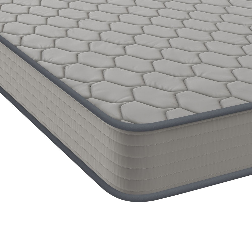 Matelas hybride à ressorts ensachés à revêtement semi-ferme