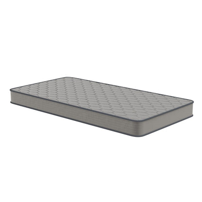 Matelas hybride à ressorts ensachés à revêtement semi-ferme