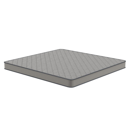 Matelas hybride à ressorts ensachés à revêtement semi-ferme