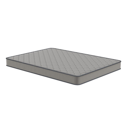 Matelas hybride à ressorts ensachés à revêtement semi-ferme