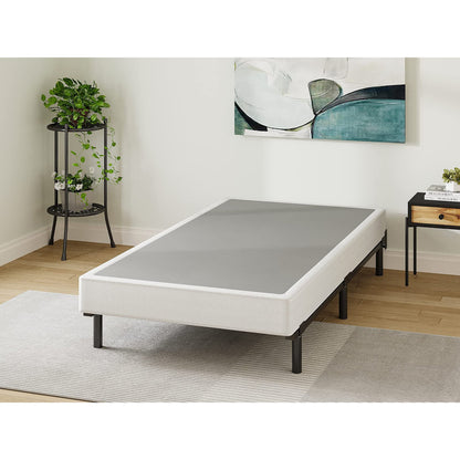 FSCHOS Sommier à ressorts métallique de 7 pouces, base de matelas basique, sans pieds.