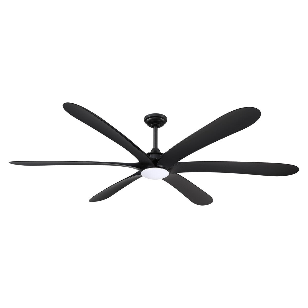 Ventilateur de plafond DC à 6 pales de 183 cm (72 pouces) en bois flotté avec éclairage et télécommande