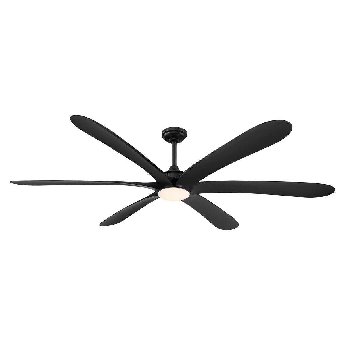 Ventilateur de plafond DC à 6 pales de 183 cm (72 pouces) en bois flotté avec éclairage et télécommande