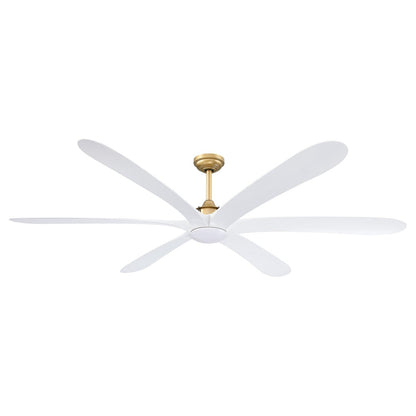 Ventilateur de plafond DC à 6 pales de 183 cm (72 pouces) en bois flotté avec éclairage et télécommande
