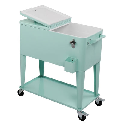 Réfrigérateur à spray en fonte de 80QT avec étagère