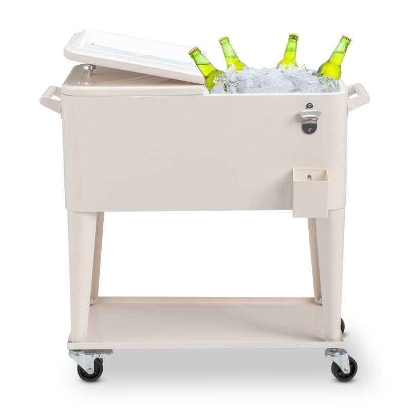 Réfrigérateur à spray en fonte de 80QT avec étagère