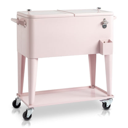 Réfrigérateur à spray en fonte de 80QT avec étagère