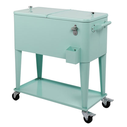 Réfrigérateur à spray en fonte de 80QT avec étagère