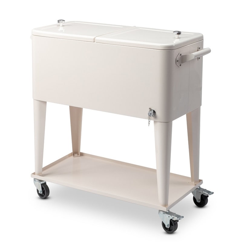 Réfrigérateur à spray en fonte de 80QT avec étagère
