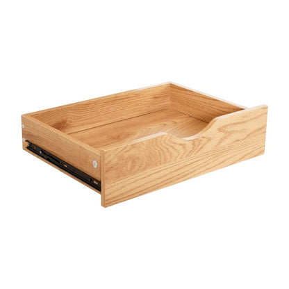 Armoire étroite en bois à 9 tiroirs avec coulisses à glissement fluide et étagère de rangement supérieure.