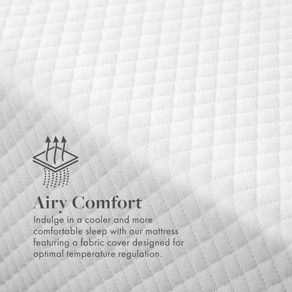 Matelas en mousse à mémoire de forme Premium Gel de 20 cm (8 pouces) de la collection SoftNest Rejuv