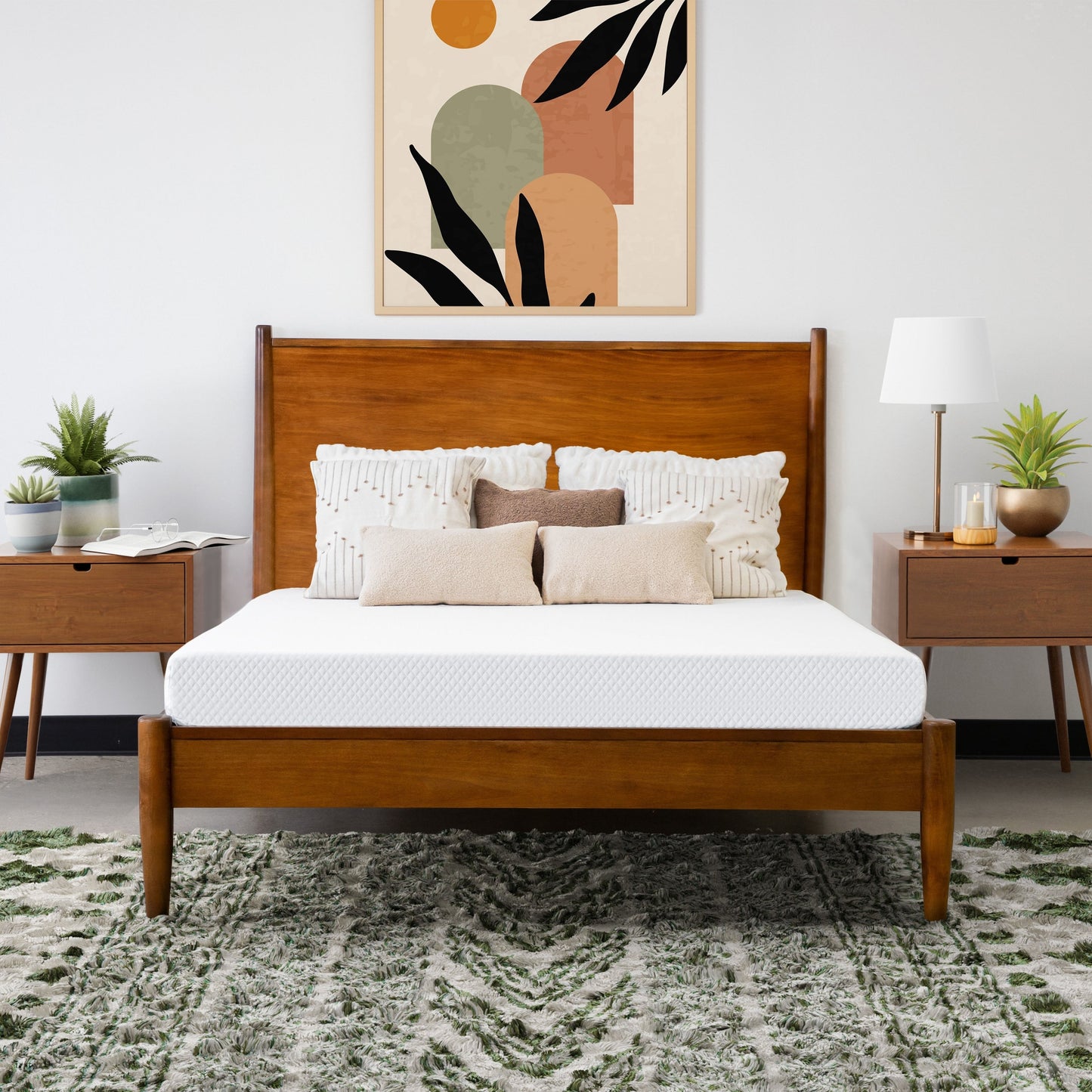 Matelas en mousse à mémoire de forme Premium Gel de 20 cm (8 pouces) de la collection SoftNest Rejuv