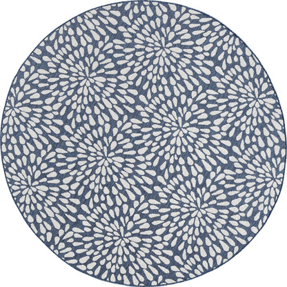 Exo Coastal Floral Indoor/Outdoor Area Rug