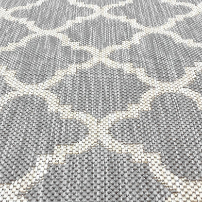 Exo Coastal Geometric Indoor/Outdoor Area Rug