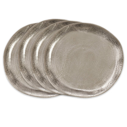 Aluminum Charger Plates (Set of 4)