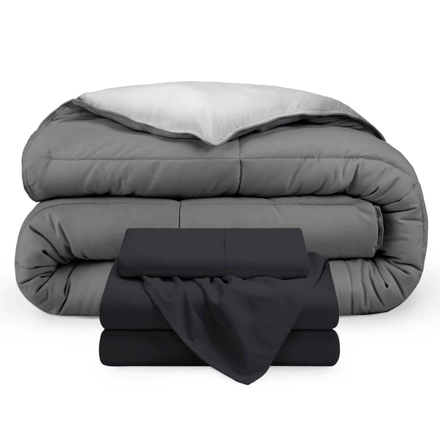 Bare Home Down Alternative Reversible Bed-in-a-Bag