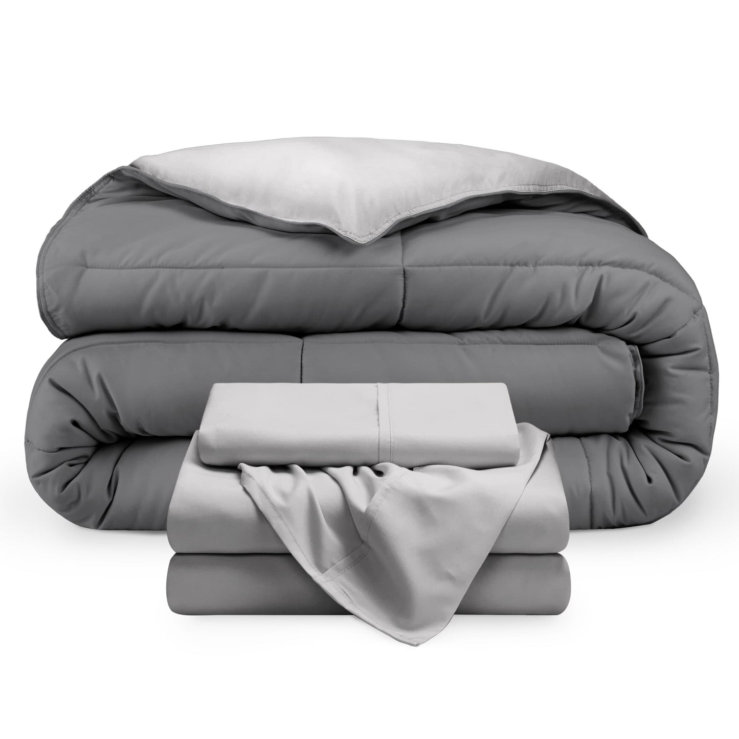 Bare Home Down Alternative Reversible Bed-in-a-Bag