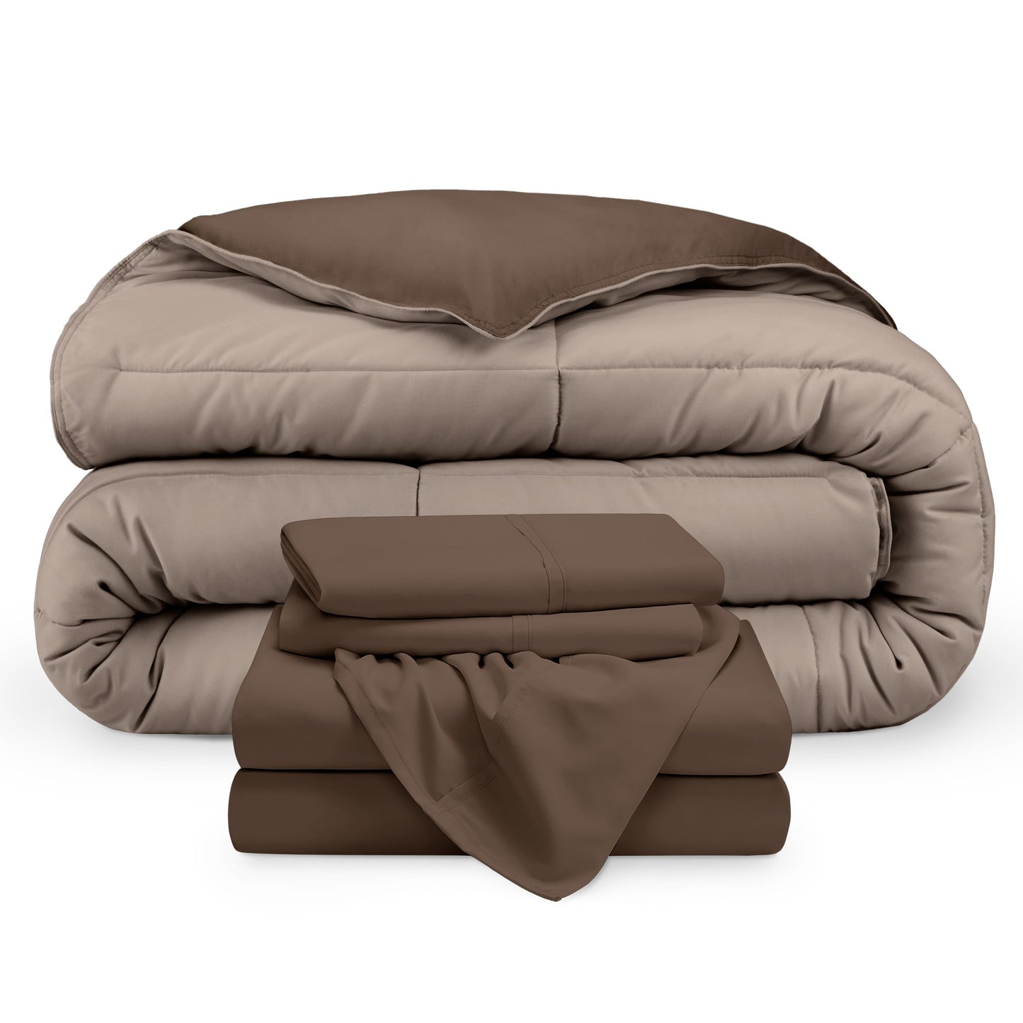 Bare Home Down Alternative Reversible Bed-in-a-Bag