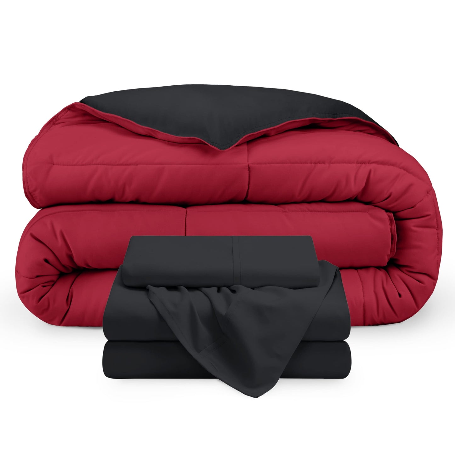 Bare Home Down Alternative Reversible Bed-in-a-Bag