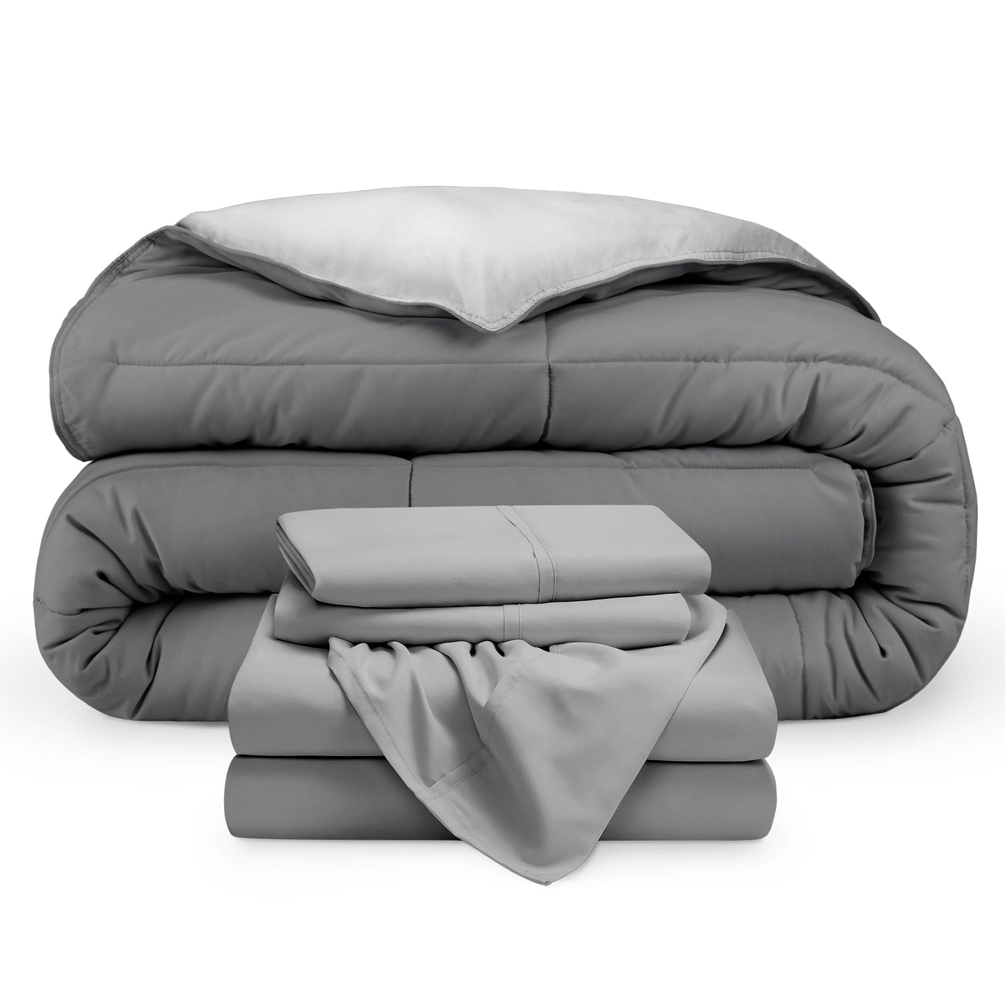Bare Home Down Alternative Reversible Bed-in-a-Bag