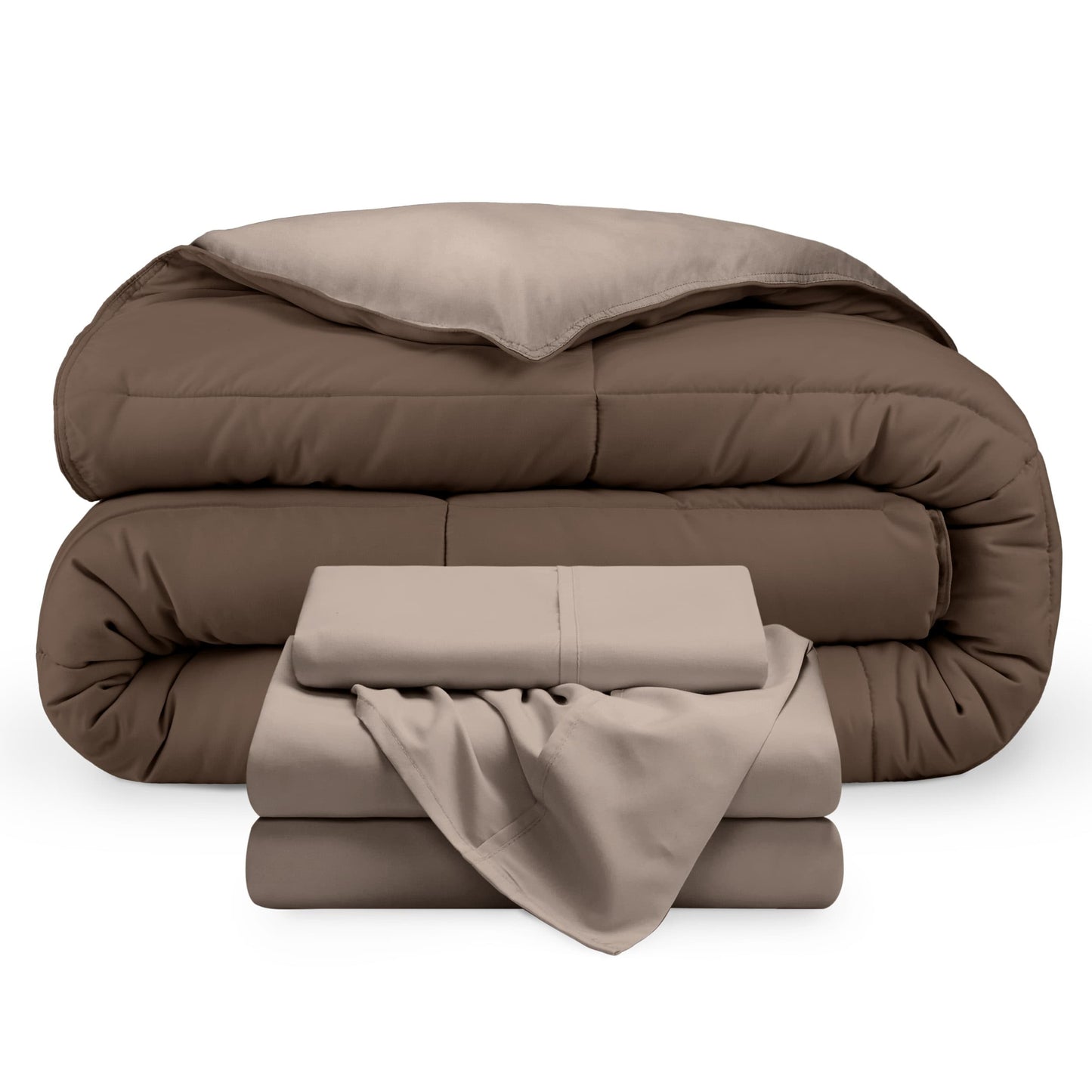 Bare Home Down Alternative Reversible Bed-in-a-Bag