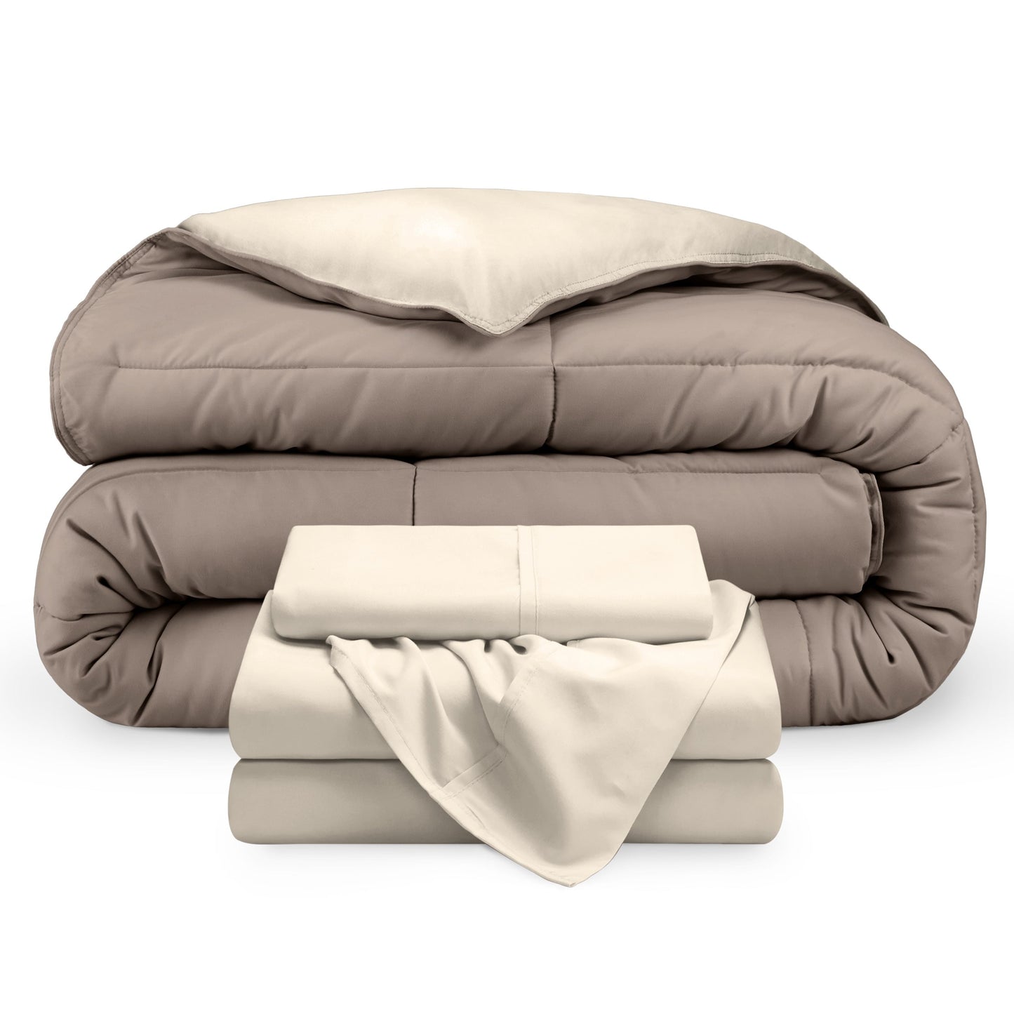 Bare Home Down Alternative Reversible Bed-in-a-Bag