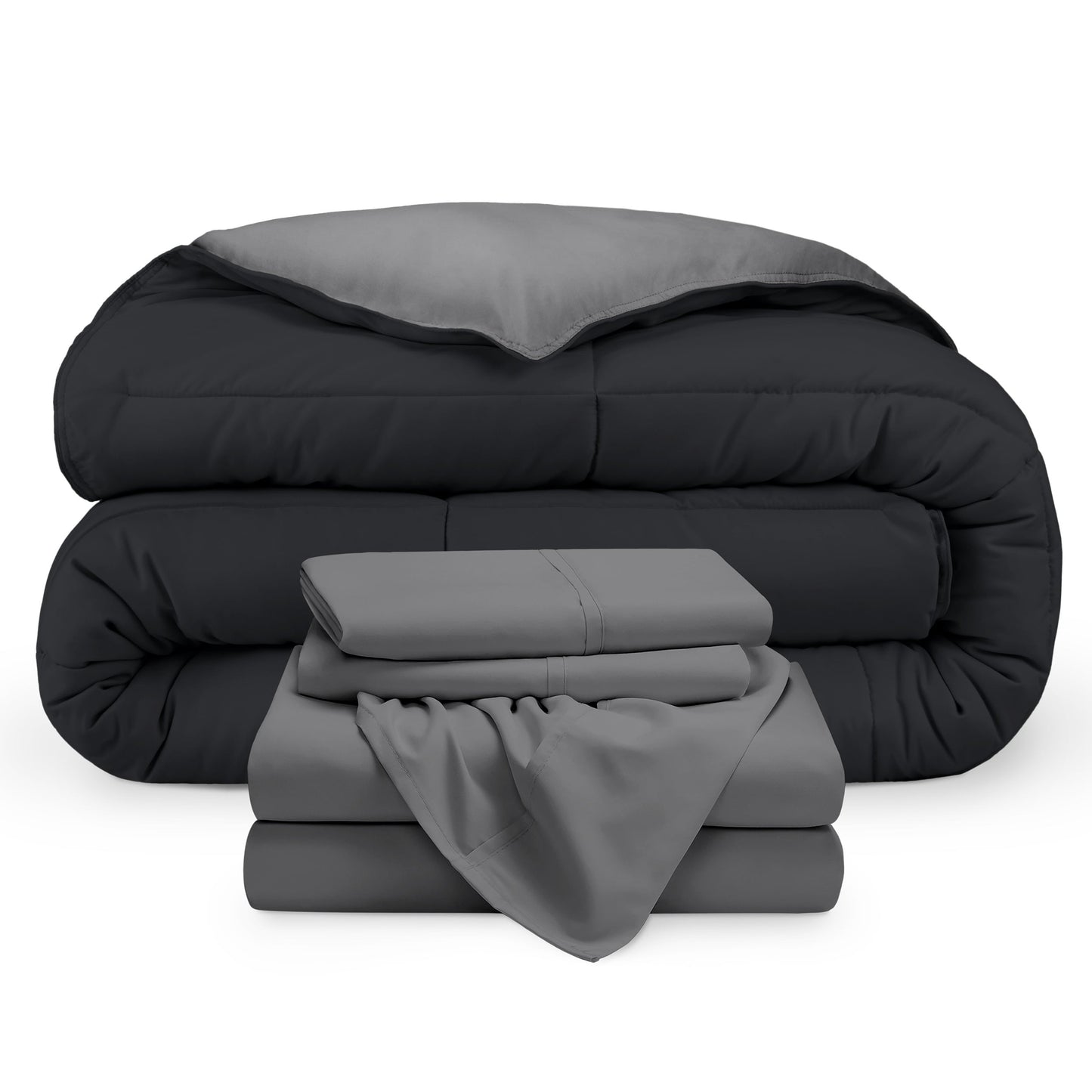 Bare Home Down Alternative Reversible Bed-in-a-Bag