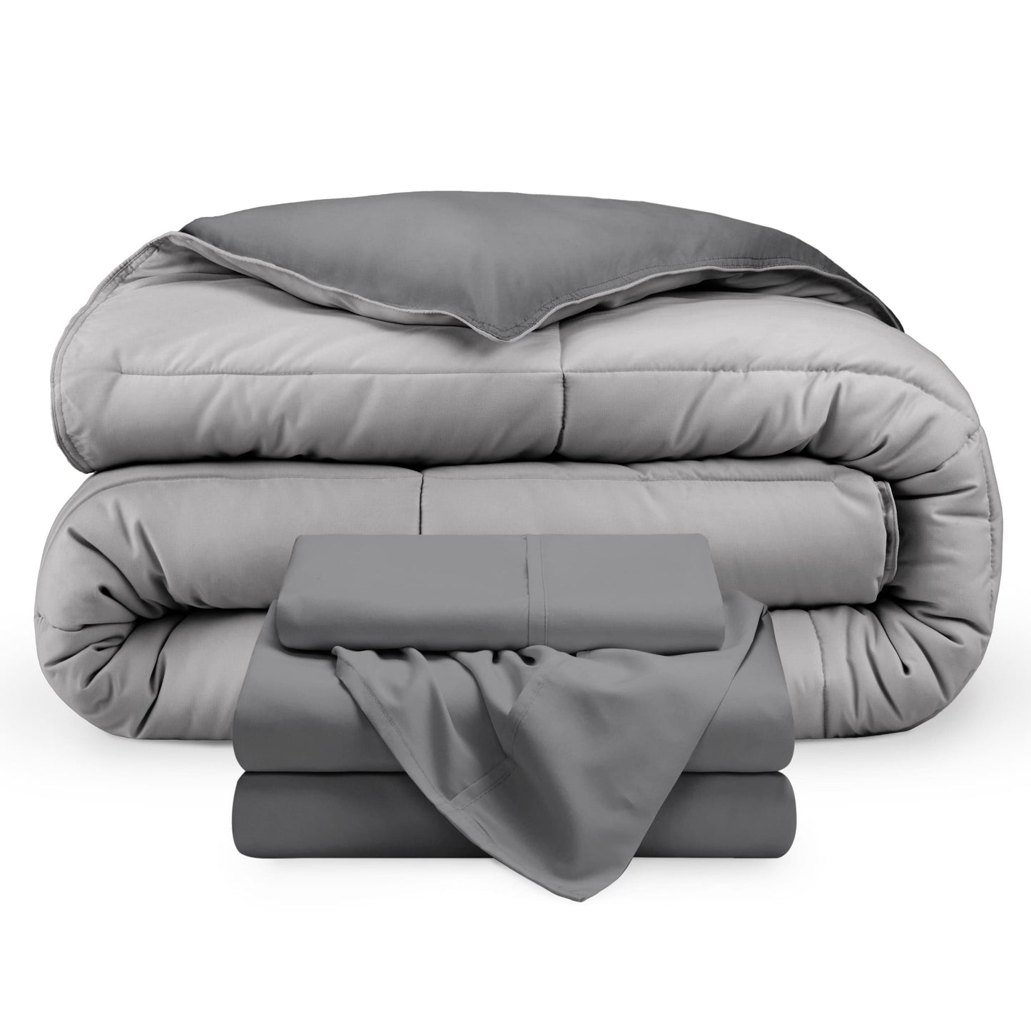 Bare Home Down Alternative Reversible Bed-in-a-Bag