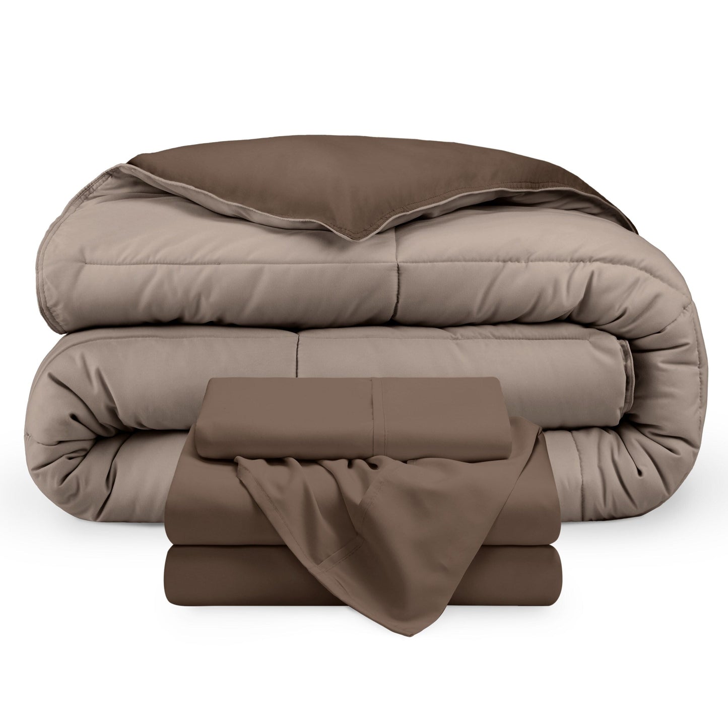 Bare Home Down Alternative Reversible Bed-in-a-Bag