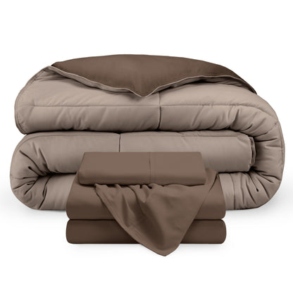 Bare Home Down Alternative Reversible Bed-in-a-Bag