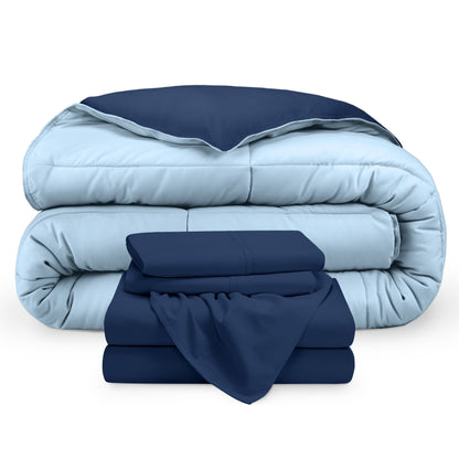 Bare Home Down Alternative Reversible Bed-in-a-Bag