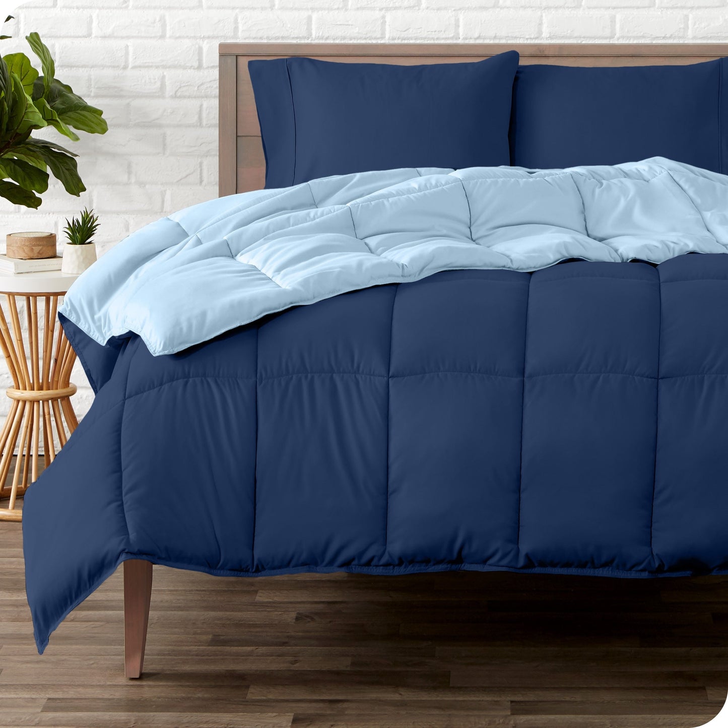 Bare Home Down Alternative Reversible Bed-in-a-Bag
