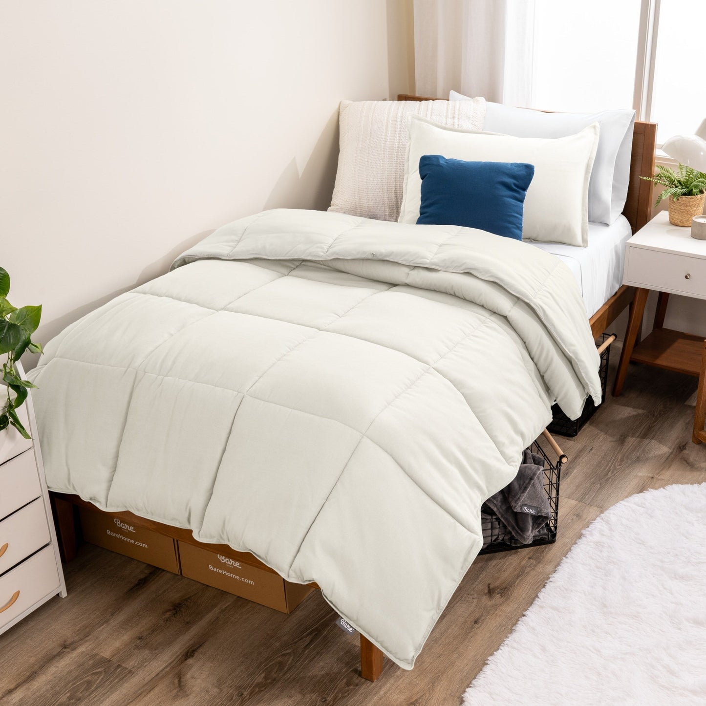 Bare Home Hypoallergenic Down Alternative Comforter Set