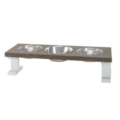 Farmhouse 3 Bowl Elevated Regular Feeder